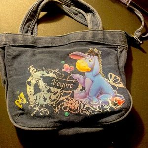 SALE Eeyore Disney Vintage Y2K Denim Handbag Purse